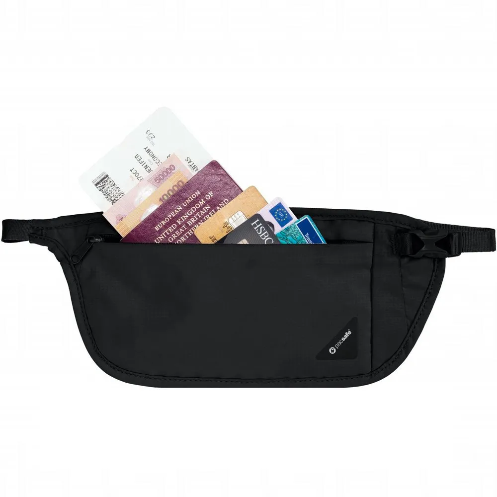 Pacsafe Coversafe V100 Gürteltasche, Black Pacsafe Coversafe V100 Gürteltasche, Black
