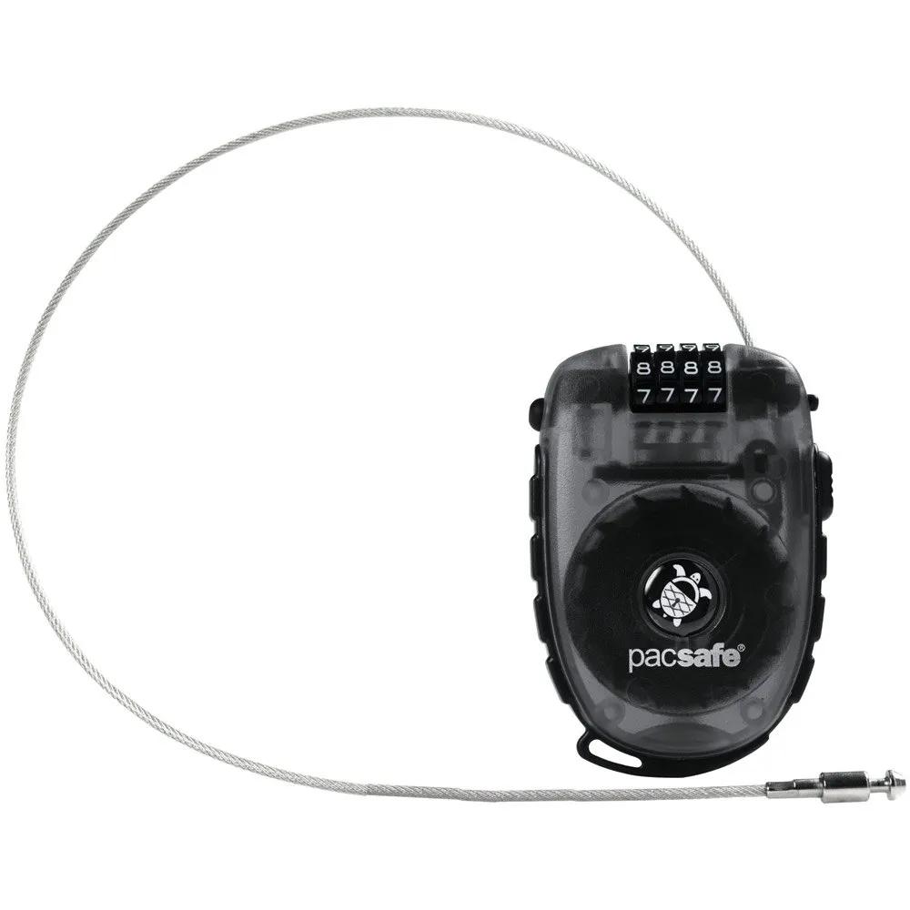 Pacsafe Retractasafe 250 Kabelschloss, Black