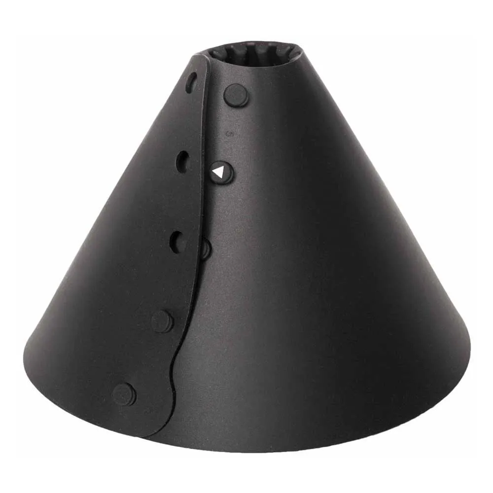 PAJAK Flat Dipper Faltbarer Kaffeefilter, Black, One Size