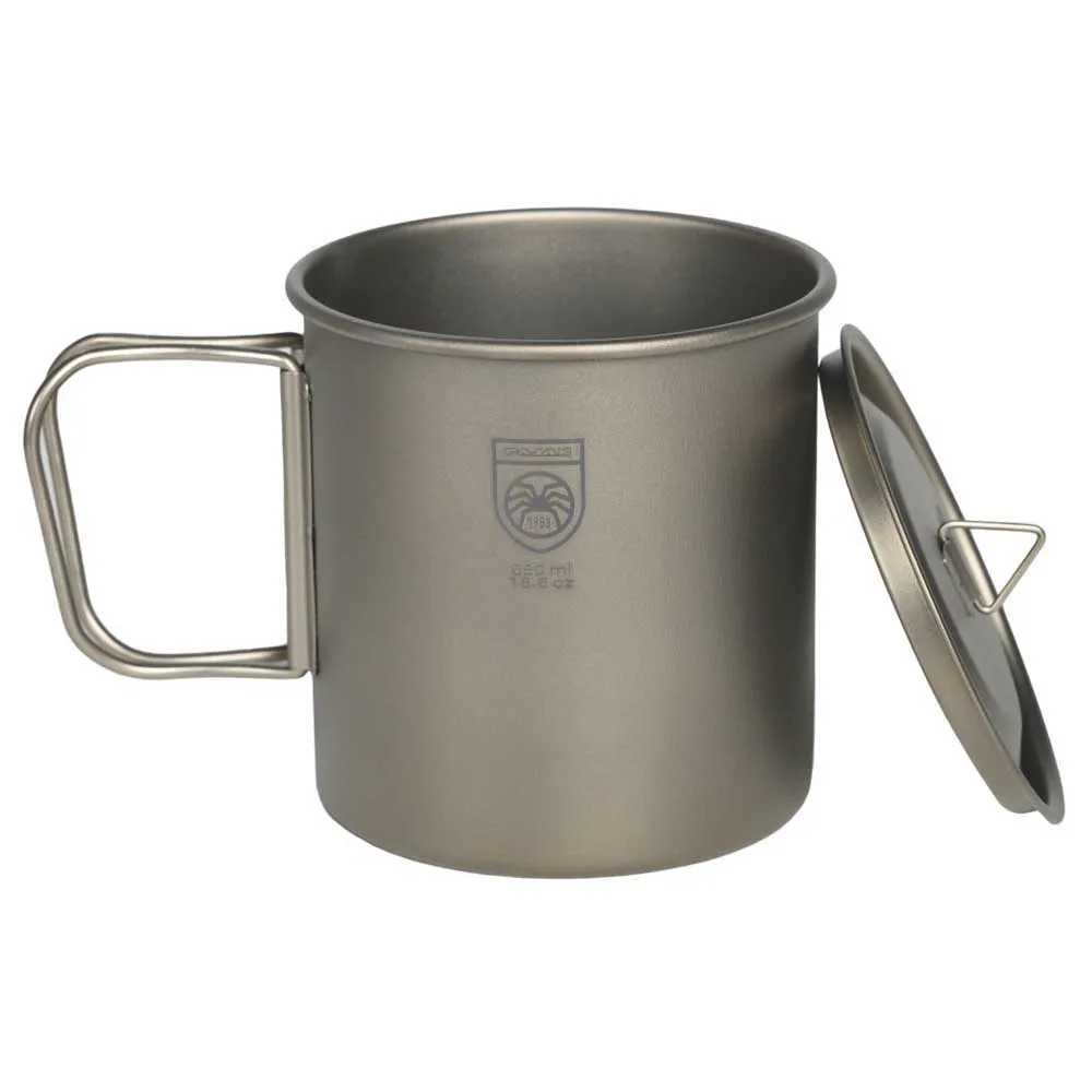PAJAK Titanium 550ml Tasse, Silver, One Size