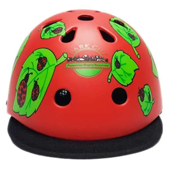 Park City Marienkäfer Junior-helm, Red Park City Marienkäfer Junior-helm, Red