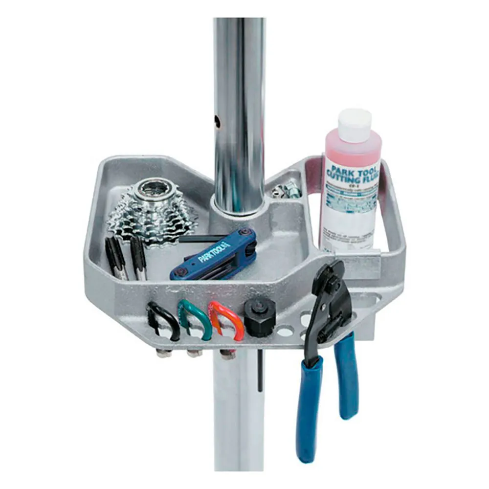 Park Tool 105 Cast Aluminium Work Tray Werkbank, Silver, One Size Park Tool 105 Cast Aluminium Work Tray Werkbank, Silver, One Size