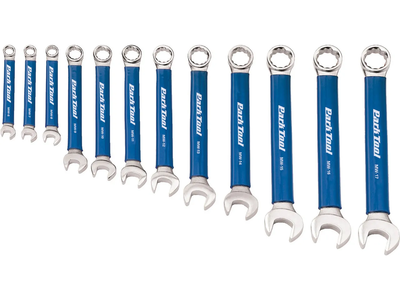 Park Tool Kombischlüsselset MW-SET.2, Blau-silber, 6-17mm Park Tool Kombischlüsselset MW-SET.2, Blau-silber, 6-17mm