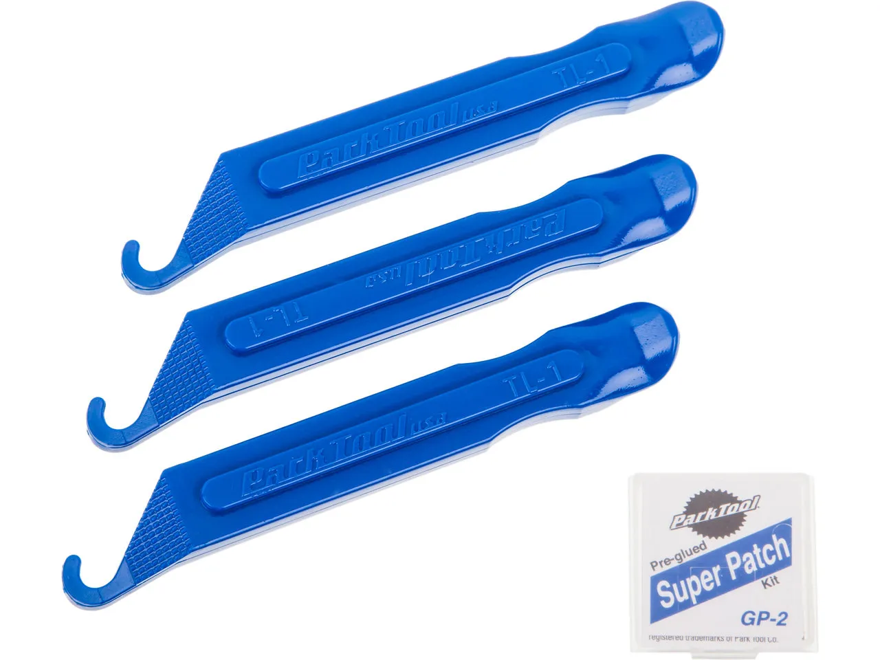 Park Tool Reifenheber & selbstklebende Flicken TR-1, Blau, one_size Park Tool Reifenheber & selbstklebende Flicken TR-1, Blau, one_size