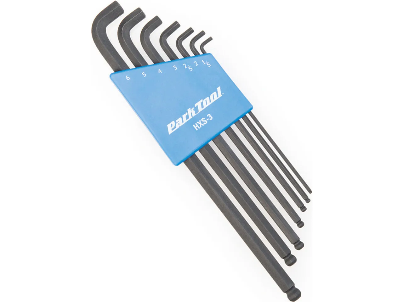 Park Tool Stubby Innensechskant-Winkelschlüsselset HXS-3, Schwarz, one_size Park Tool Stubby Innensechskant-Winkelschlüsselset HXS-3, Schwarz, one_size