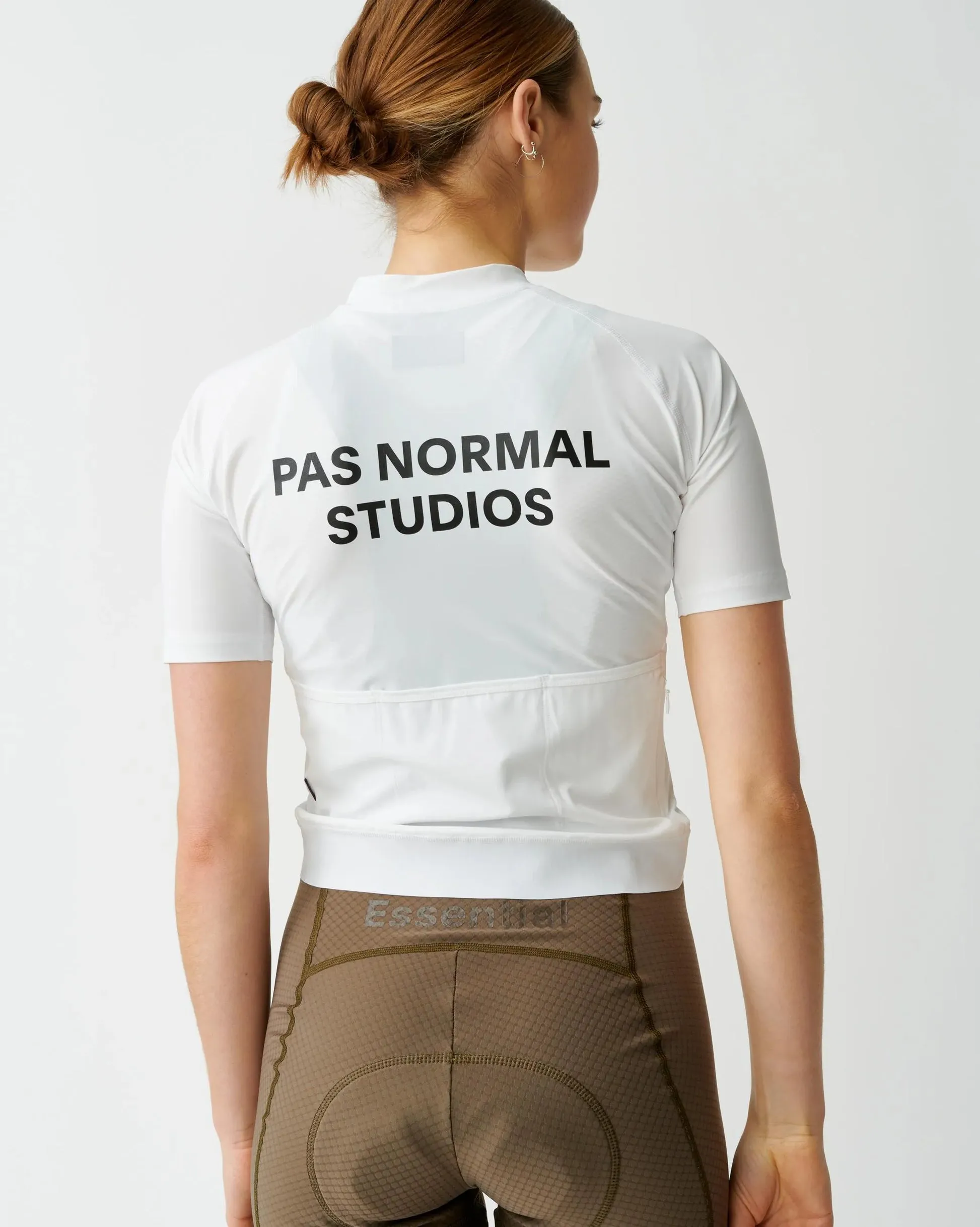 Pas Normal Studios Damen Essential Trikot, Off weiß