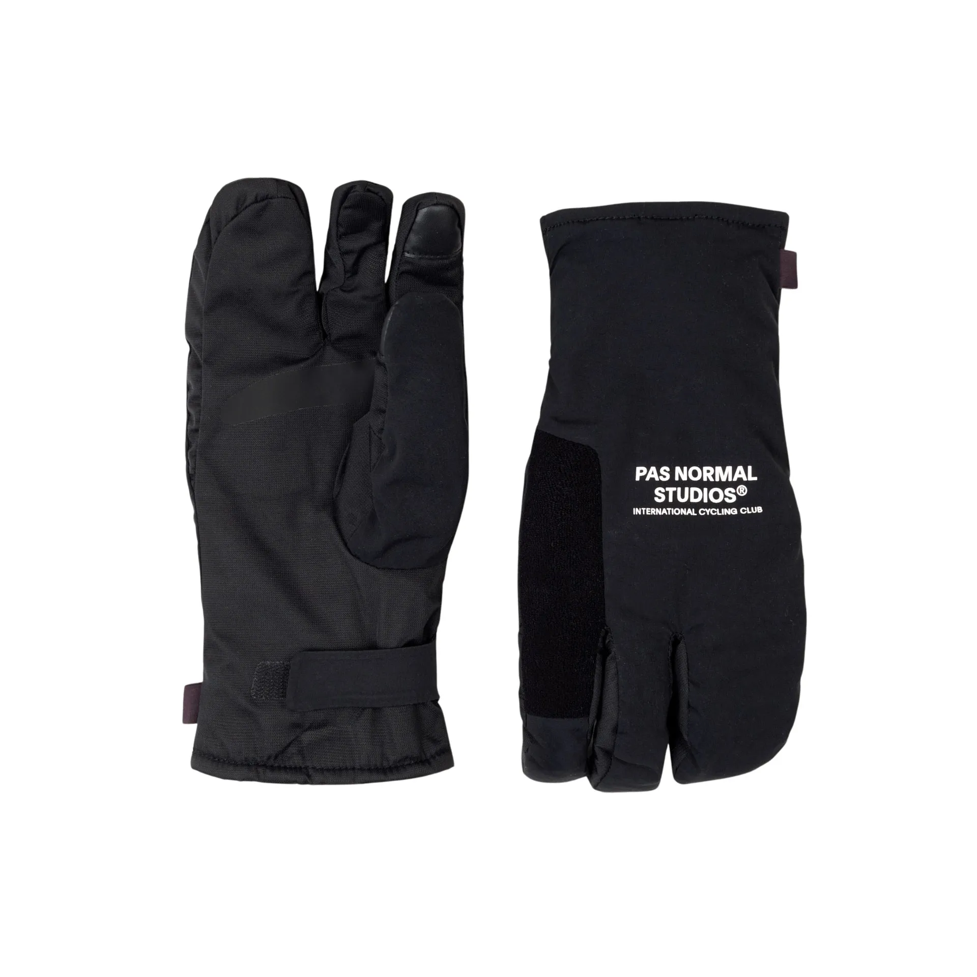 Pas Normal Studios Logo Deep Winter Lobster Gloves Winter Handschuhe, Black Pas Normal Studios Logo Deep Winter Lobster Gloves Winter Handschuhe, Black