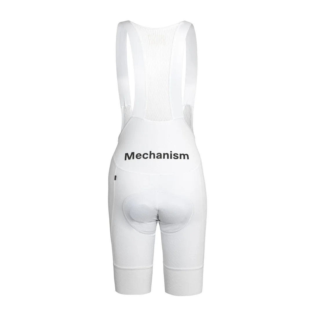 Pas Normal Studios Mechanism Frauen Trägerhose SS23, Weiß Pas Normal Studios Mechanism Frauen Trägerhose SS23, Weiß