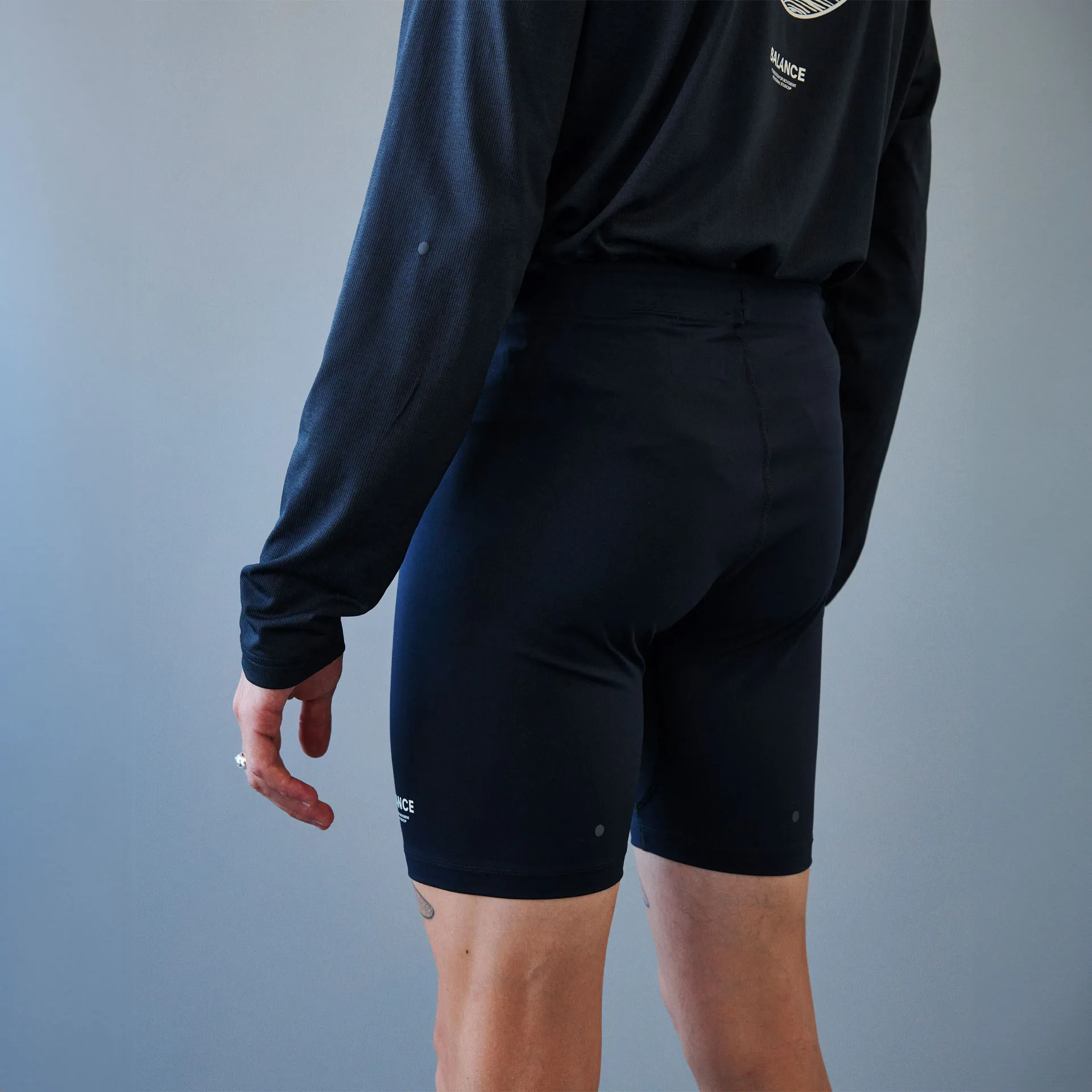 Pas Normal Studios Mens Balance Short Tights, Black Pas Normal Studios Mens Balance Short Tights, Black