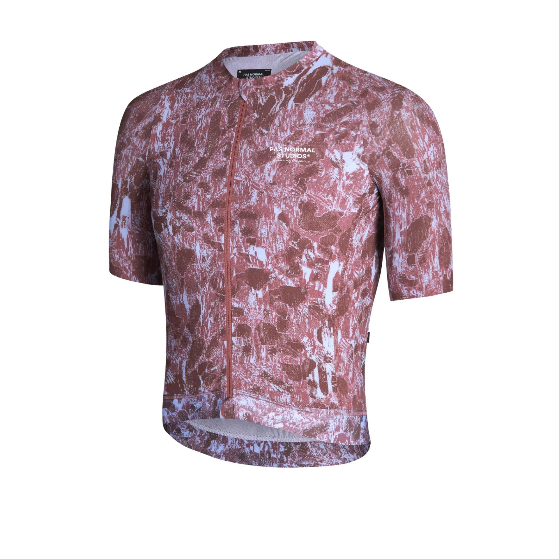 Pas Normal Studios Mens Solitude Late Drop Jersey Herren Late Drop Trikot, Burgundy