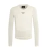 Pas Normal Studios Mens Thermal Windproof Base Layer Funktionsunterhemd mit Windstopper, Off-white