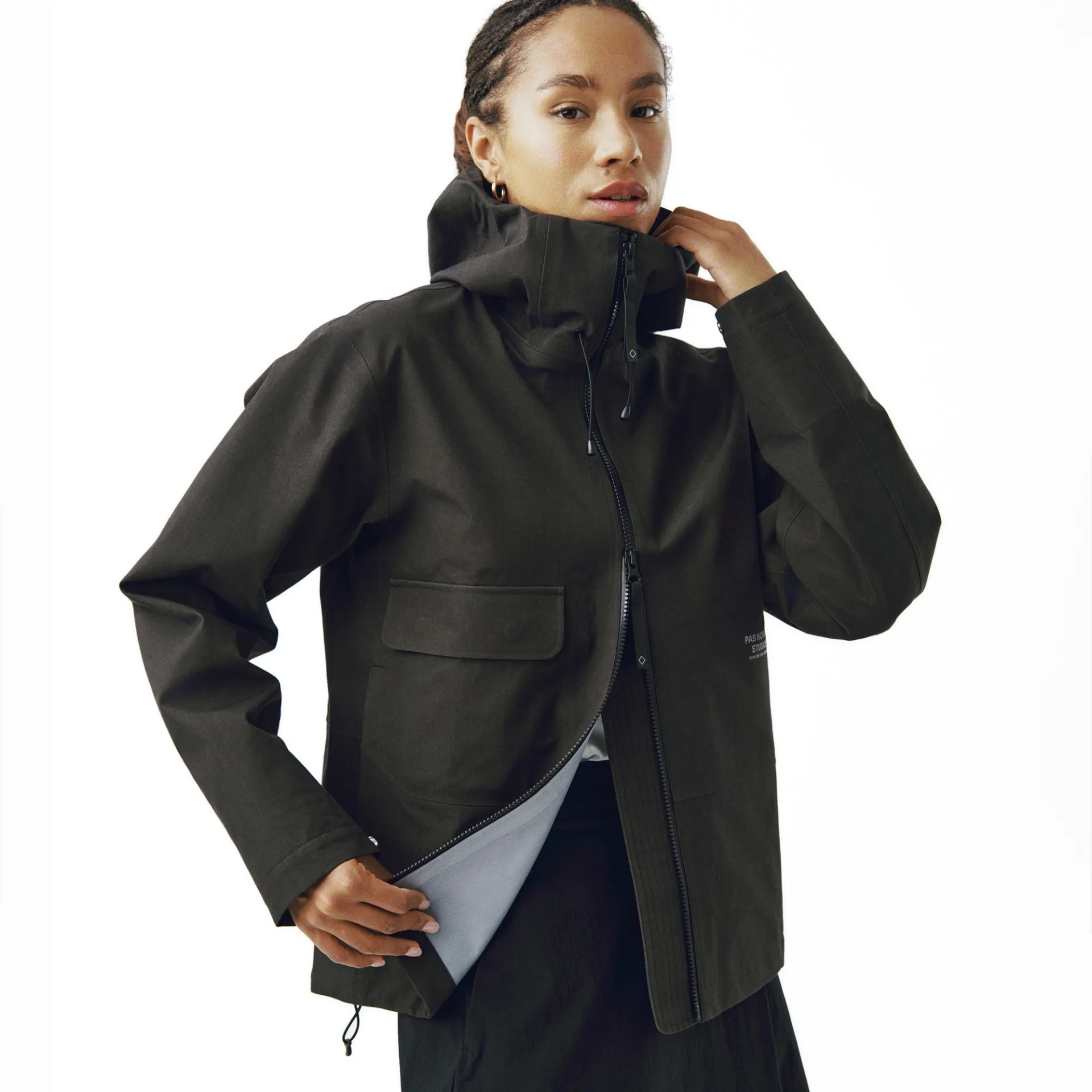 Pas Normal Studios Off Race 3L Cotton Shell Jacke