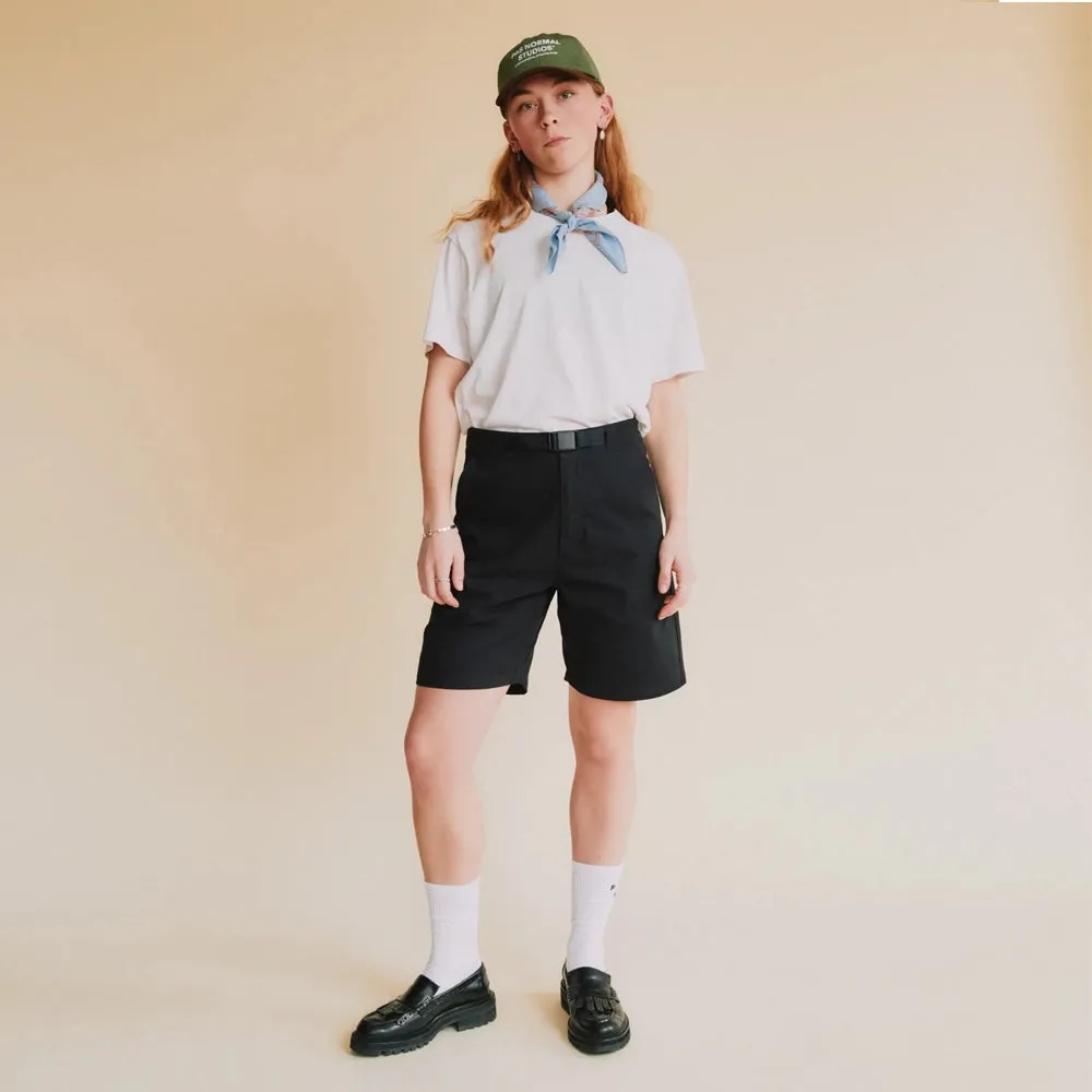 Pas Normal Studios Off Race Cotton Twill Kurze Hose