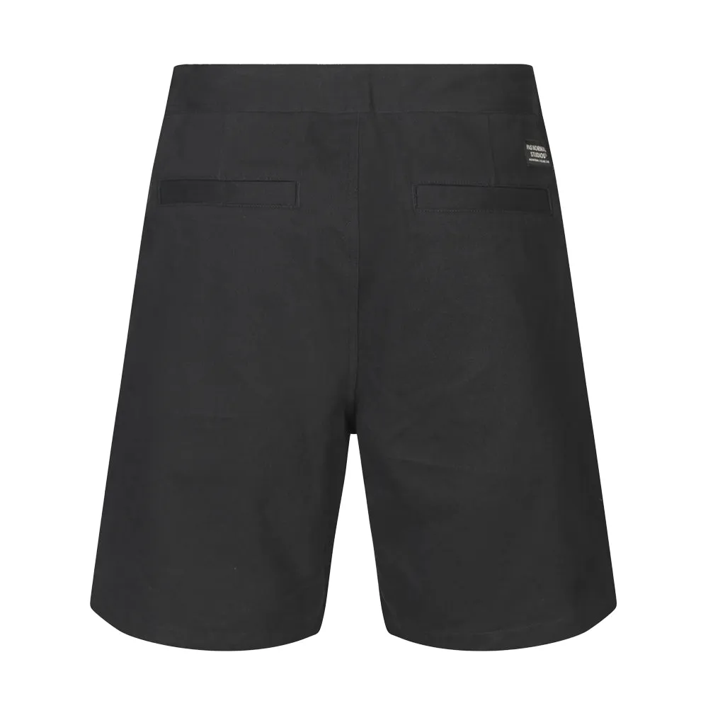 Pas Normal Studios Off Race Cotton Twill Kurze Hose