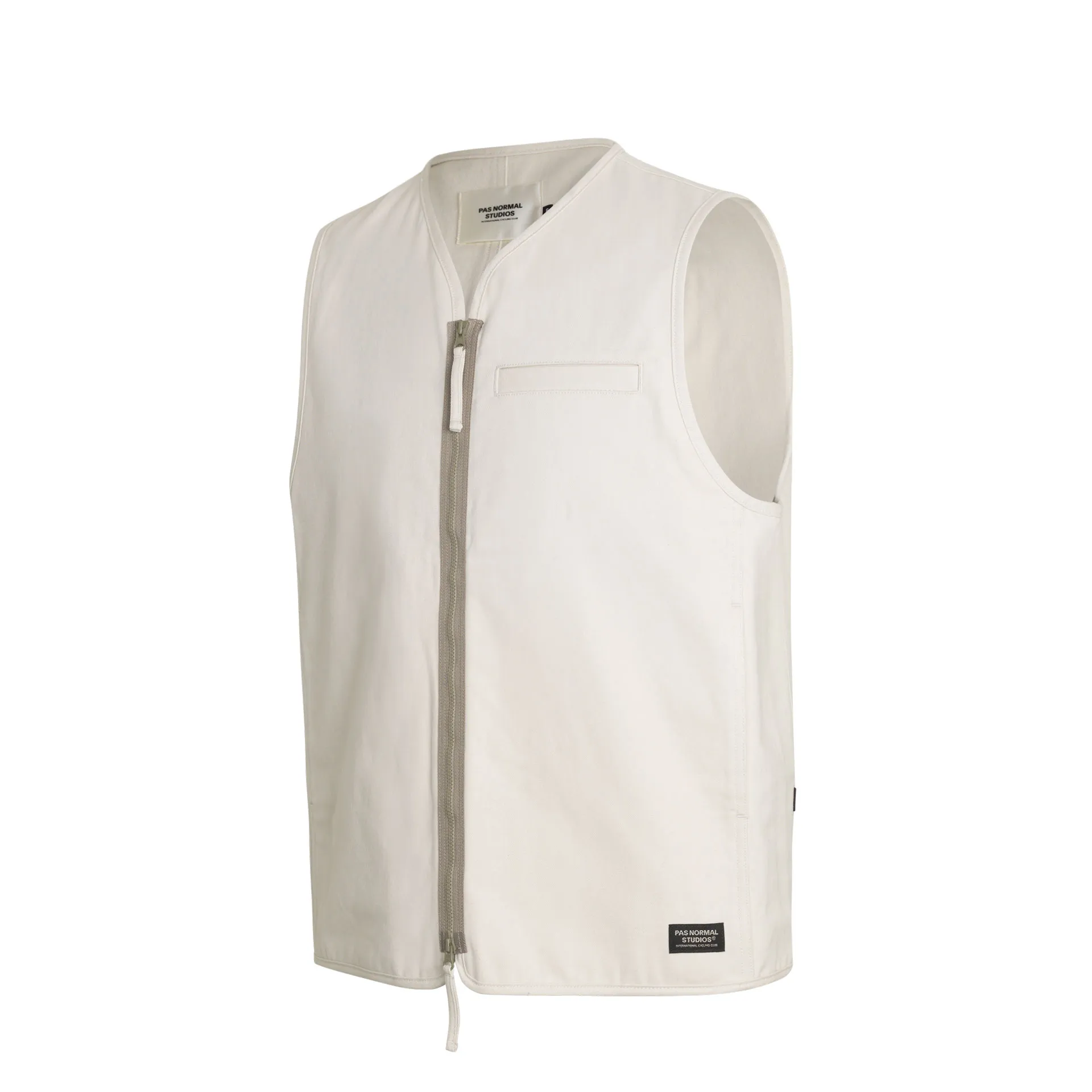 Pas Normal Studios Off-Race Cotton Twill Vest Pas Normal Studios Off-Race Cotton Twill Vest