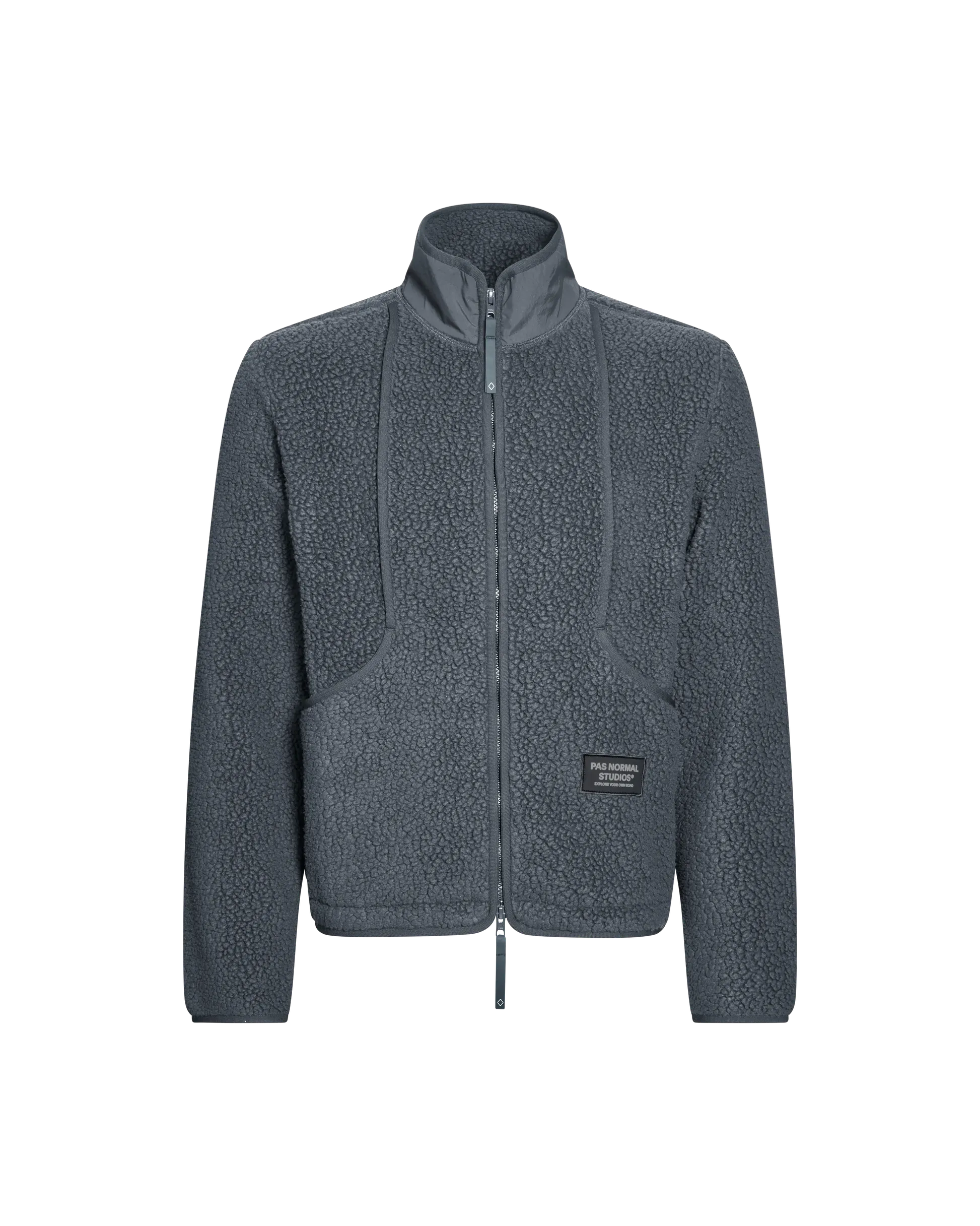 Pas Normal Studios Off Race Pile Fleece Jacke Pas Normal Studios Off Race Pile Fleece Jacke