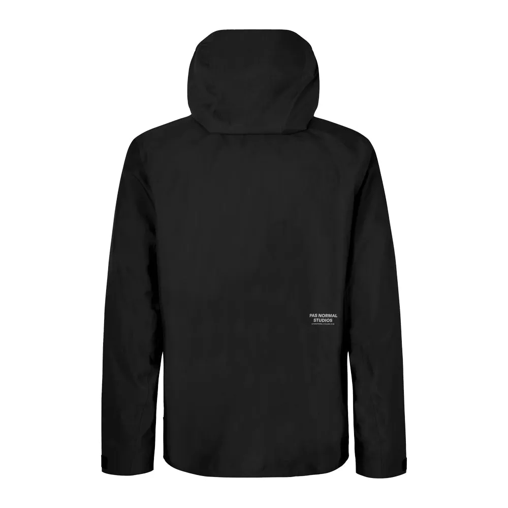 Pas Normal Studios Off Race Shell Jacke, Schwarz Pas Normal Studios Off Race Shell Jacke, Schwarz