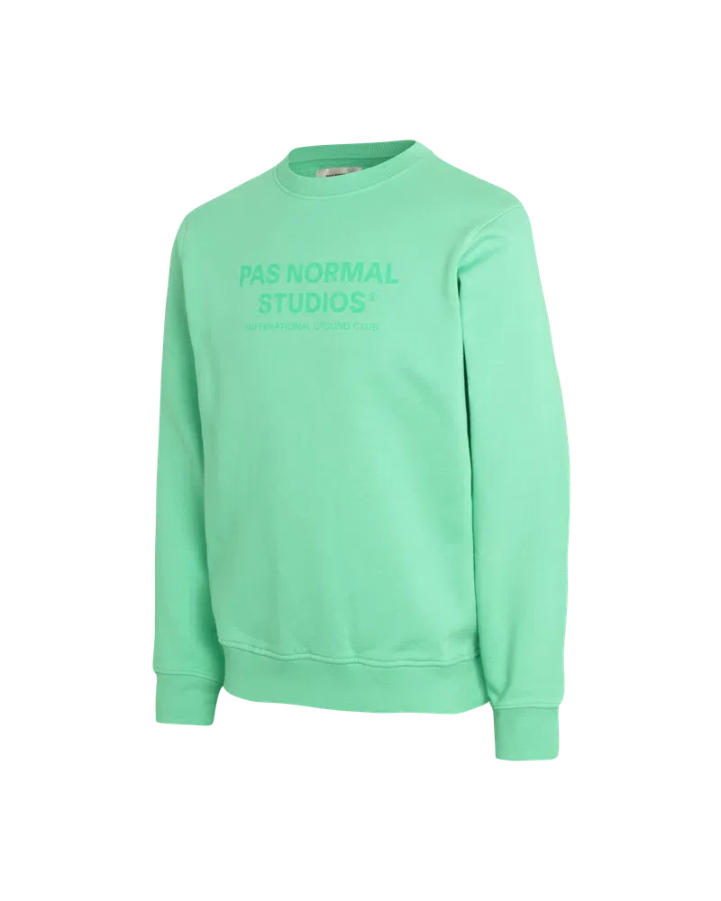 Pas Normal Studios Off Race Small Logo Sweatshirt Pas Normal Studios Off Race Small Logo Sweatshirt