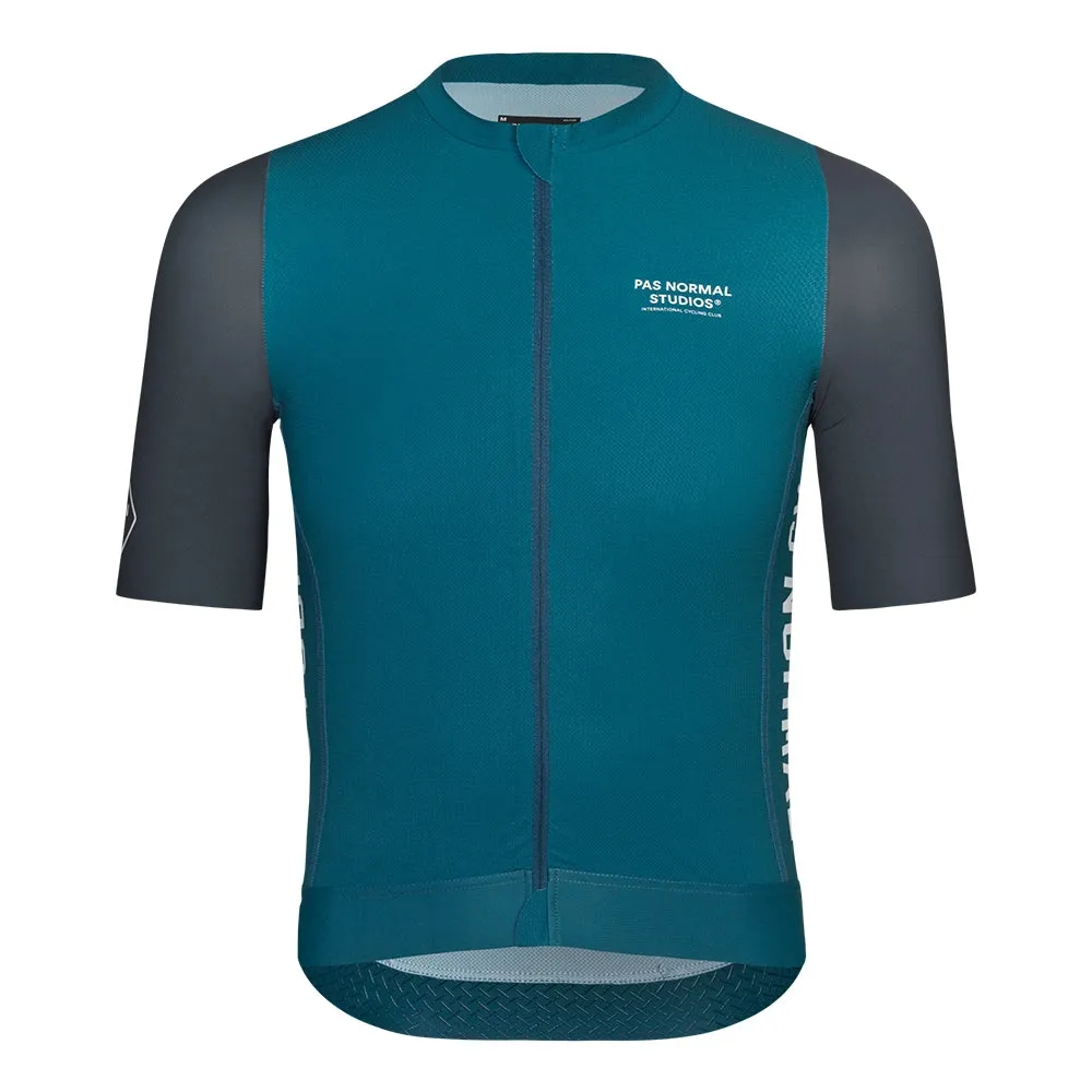 Pas Normal Studios Solitude Midsummer SS23 Fahrradtrikot, Classic blau Pas Normal Studios Solitude Midsummer SS23 Fahrradtrikot, Classic blau