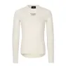 Pas Normal Studios Thermal Langarmshirt für Frauen Funktionsunterwäsche AW23, Cremeweiß