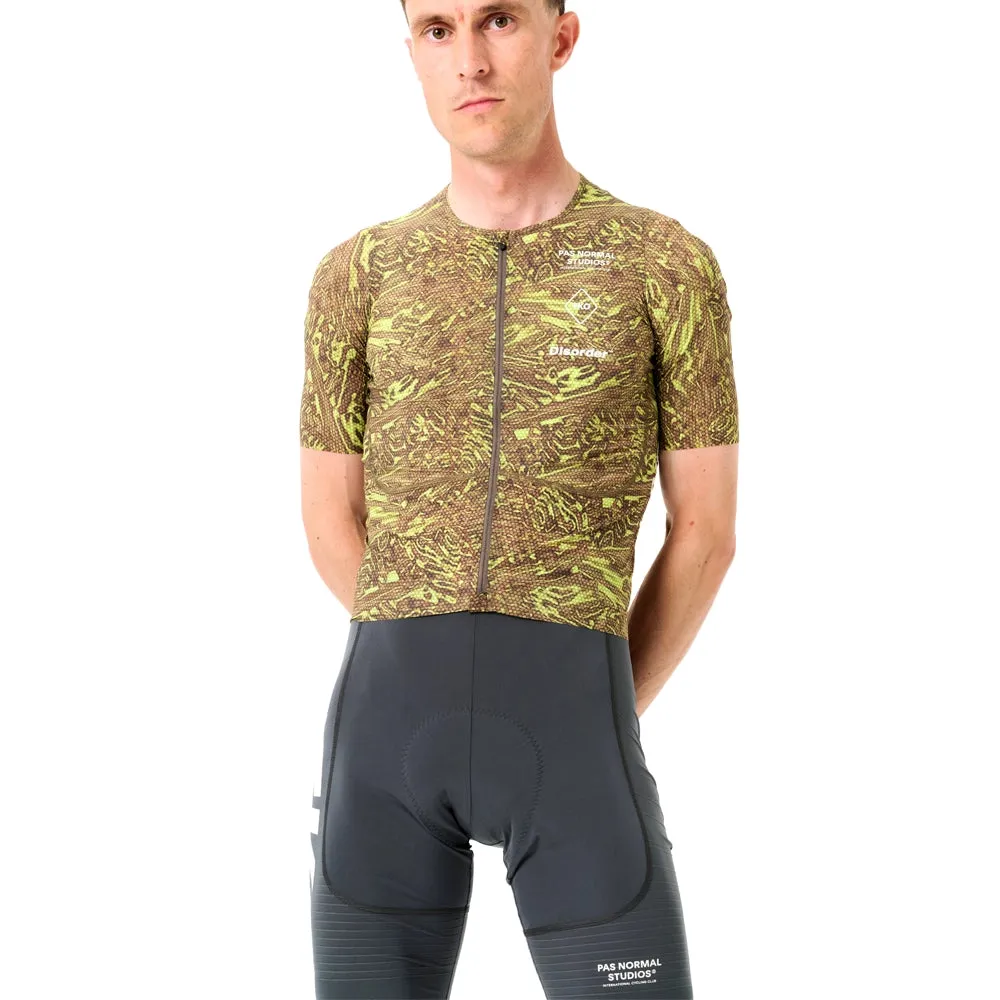 Pas Normal Studios TKO Disorder Mechanism Pro Fahrradtrikot 2023, Grün beehive Pas Normal Studios TKO Disorder Mechanism Pro Fahrradtrikot 2023, Grün beehive