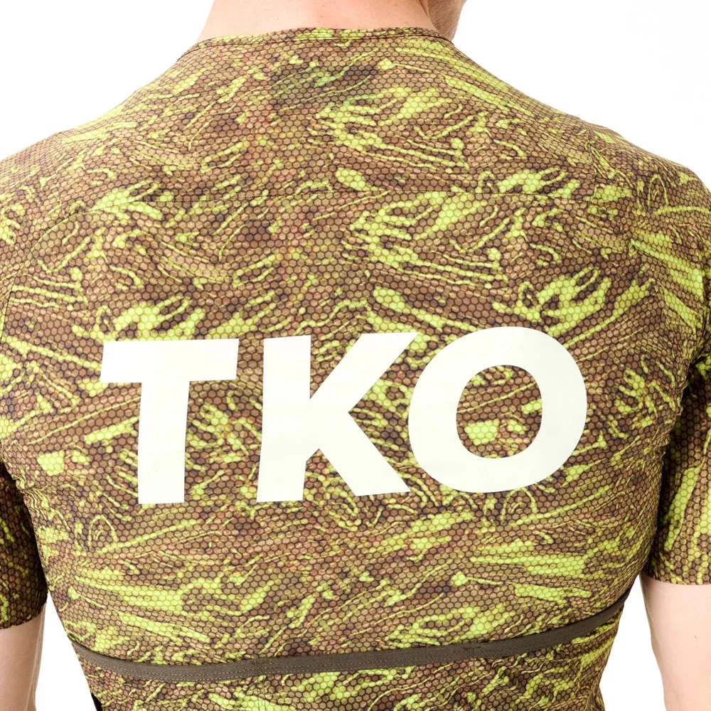 Pas Normal Studios TKO Disorder Mechanism Pro Fahrradtrikot 2023, Grün beehive Pas Normal Studios TKO Disorder Mechanism Pro Fahrradtrikot 2023, Grün beehive