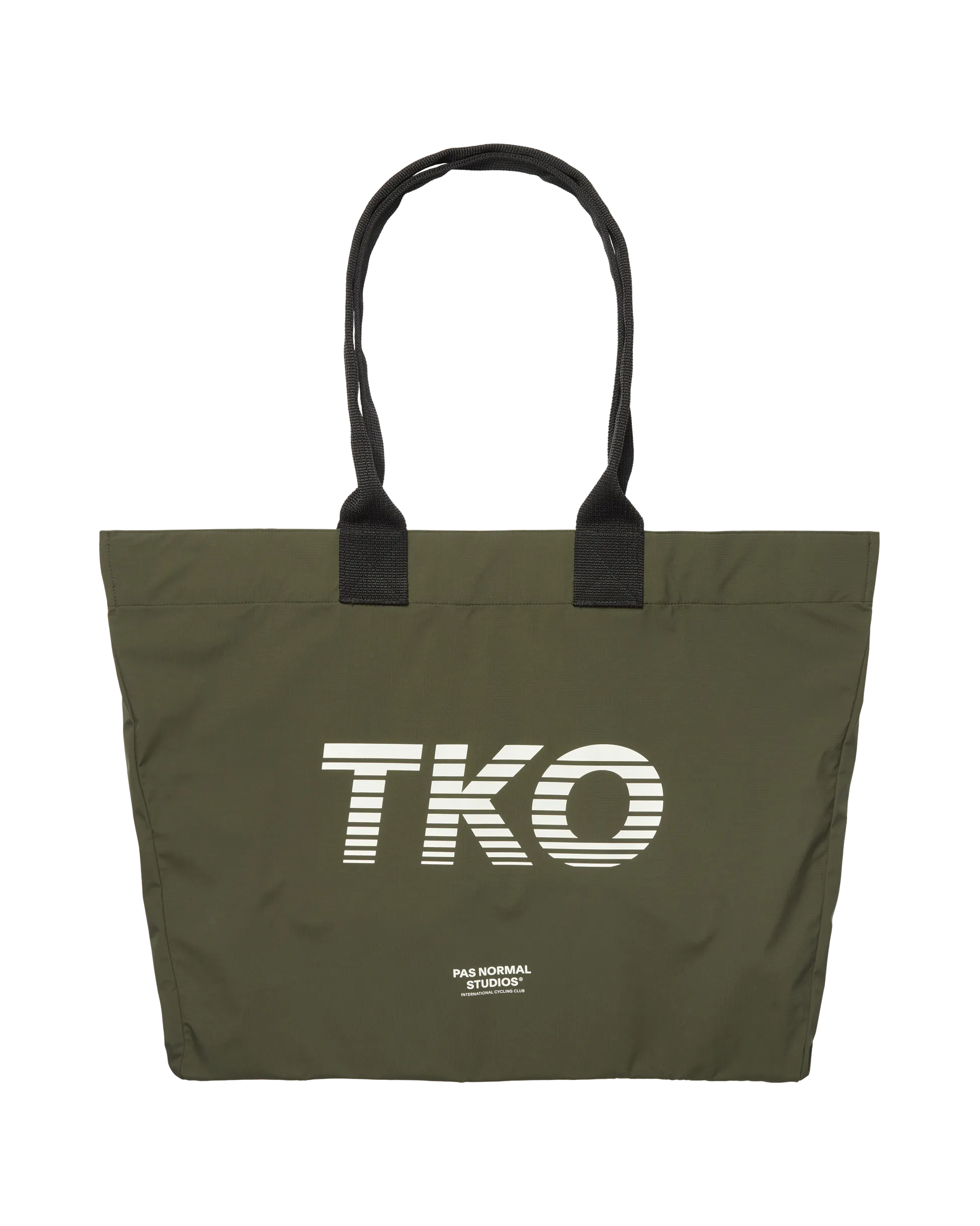 Pas Normal Studios TKO Shield Tote Bag AW24, Olive Pas Normal Studios TKO Shield Tote Bag AW24, Olive