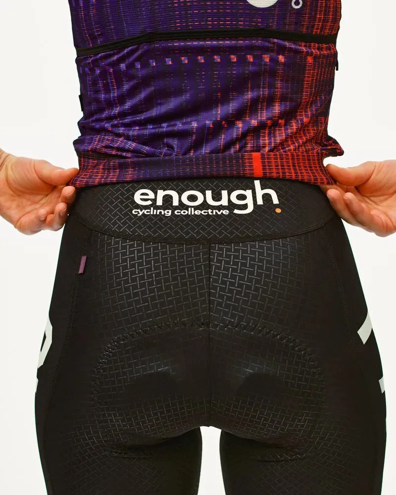 Pas Normal Studios x ENOUGH Mechanism Damen Trägerhose, Schwarz