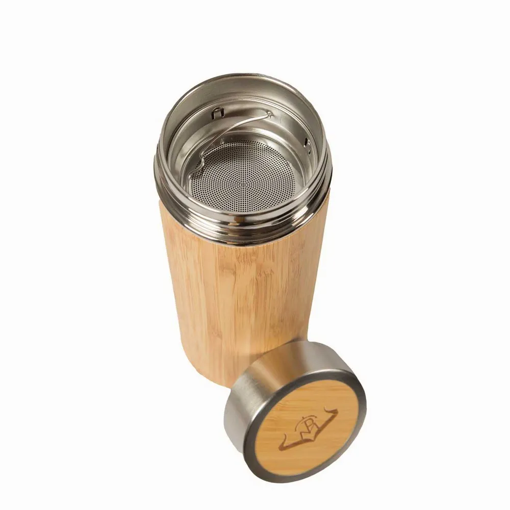Pasion Morena 470ml Bamboo Thermosflasche, Camel, One Size Pasion Morena 470ml Bamboo Thermosflasche, Camel, One Size