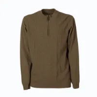 Pasion Morena Zip Round Neck Pullover Pasion Morena Zip Round Neck Pullover
