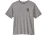 Patagonia Capilene Cool Daily Graphic Lands T-Shirt, Grau
