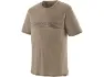 Patagonia Capilene Cool Merino Graphic S/S Shirt, Braun