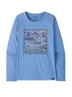 Patagonia Damen Funktionsshirt Capilene® Cool Daily Graphic hellblau Patagonia Damen Funktionsshirt Capilene® Cool Daily Graphic hellblau