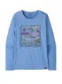 Patagonia Damen Funktionsshirt Capilene® Cool Daily Graphic hellblau