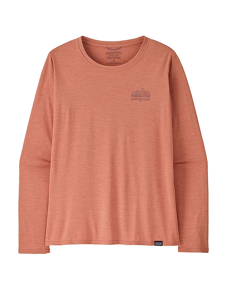 Patagonia Damen Funktionsshirt Long-Sleeved Capilene® Cool Daily Graphic Patagonia Damen Funktionsshirt Long-Sleeved Capilene® Cool Daily Graphic