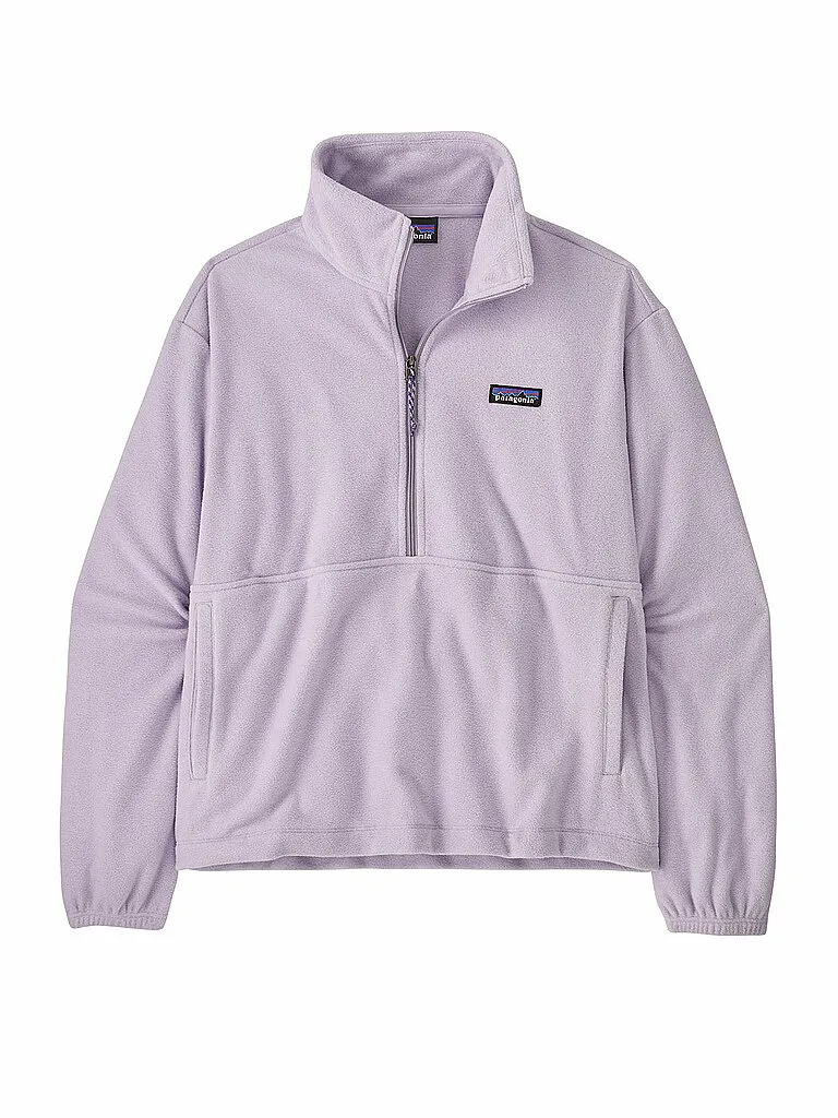 Patagonia Damen Funktionssweater Micro D® Fleece 1/2 Zip, Lila Patagonia Damen Funktionssweater Micro D® Fleece 1/2 Zip, Lila