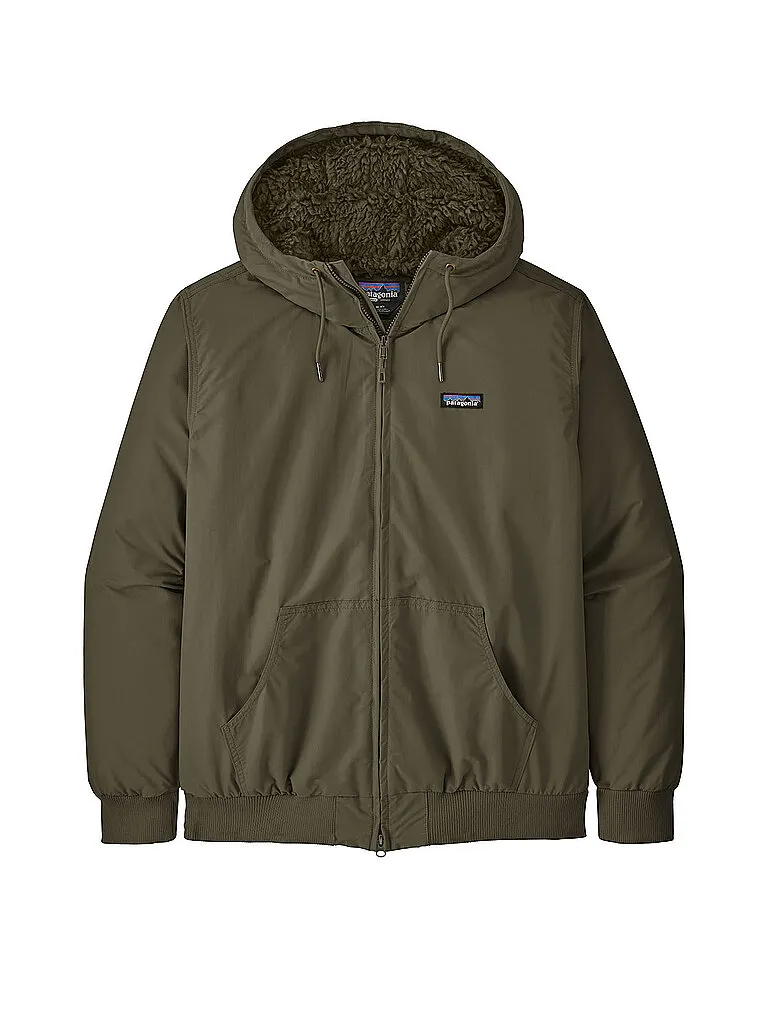 Patagonia Herren Fleecejacke Lined Isthmus Hoodie, Olive Patagonia Herren Fleecejacke Lined Isthmus Hoodie, Olive