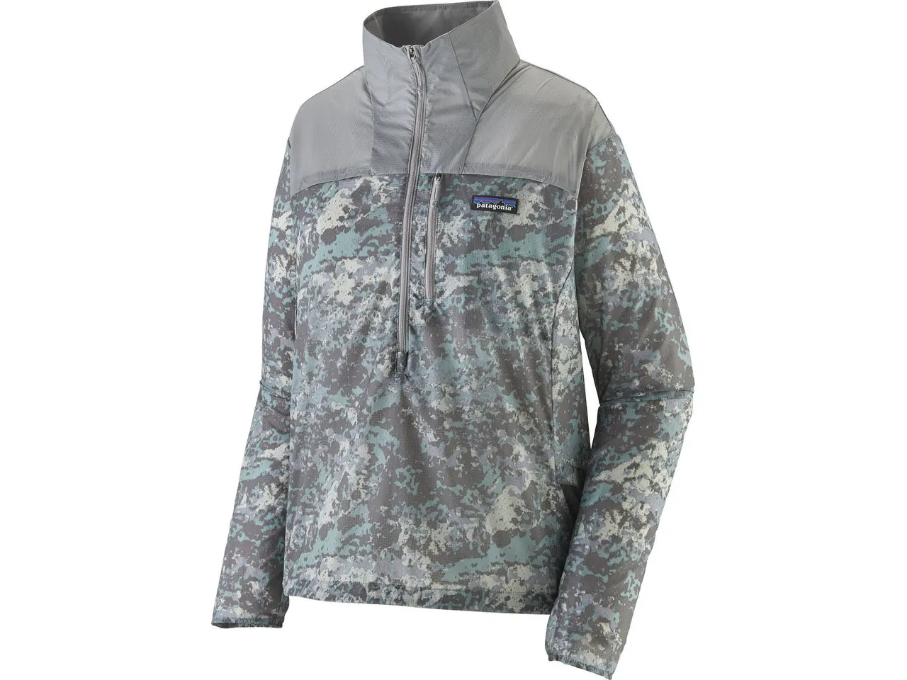 Patagonia Houdini Stash 1/2 Zip Damen Pullover Anorak, Grau Patagonia Houdini Stash 1/2 Zip Damen Pullover Anorak, Grau