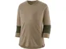 Patagonia Merino 3/4 Sleeve Bike Damen Trikot, Grau