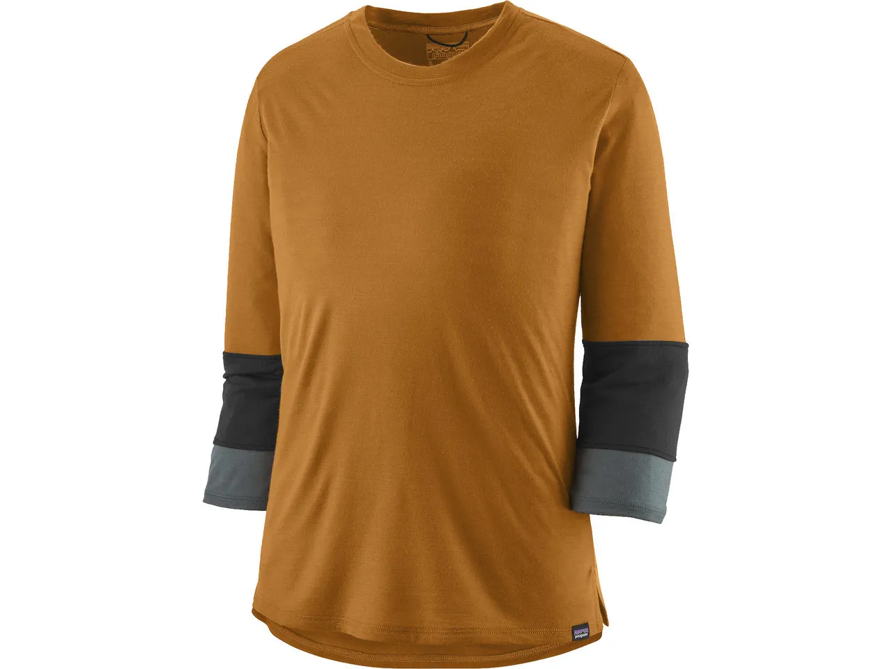 Patagonia Merino 3/4 Sleeve Bike Damen Trikot, Night plum Patagonia Merino 3/4 Sleeve Bike Damen Trikot, Night plum
