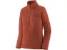 Patagonia R1 Air Zip Neck Damen Pullover, Burnished red