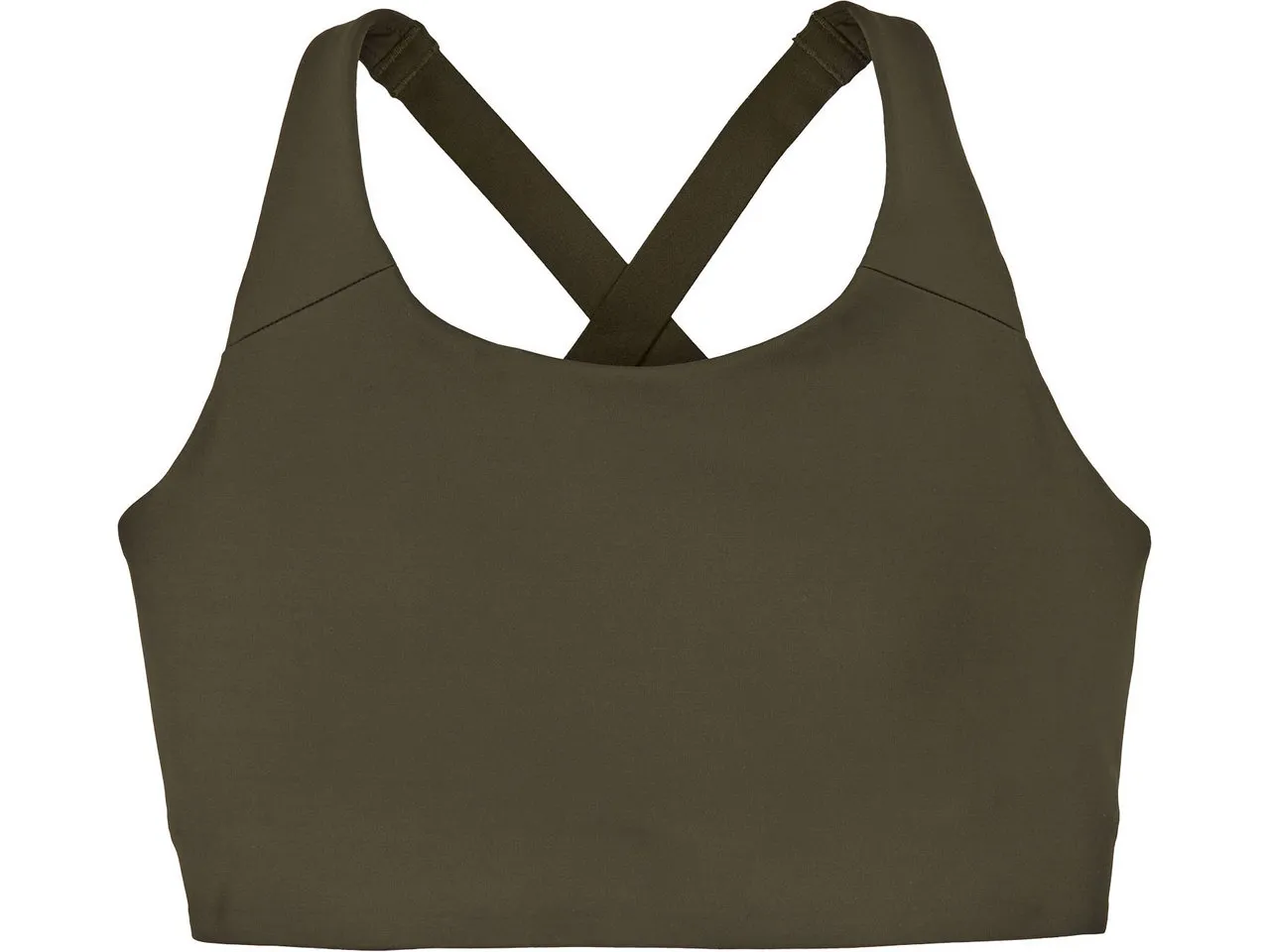 Patagonia Shadowlite High Impact Adjustable Bra Sport-BH, Grün