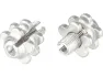 Paul Component Groovy Barrel Adjuster Zugeinstellschrauben für Love Lever/Canti Lever, Silver, Satz (VR + HR)