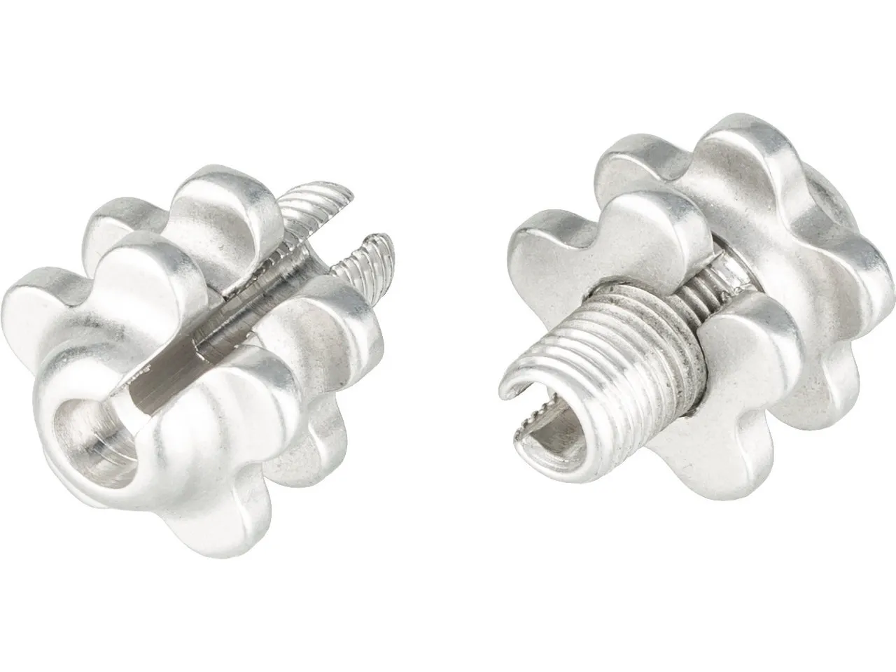 Paul Component Groovy Barrel Adjuster Zugeinstellschrauben für Love Lever/Canti Lever, Silver, Satz (VR + HR) Paul Component Groovy Barrel Adjuster Zugeinstellschrauben für Love Lever/Canti Lever, Silver, Satz (VR + HR)