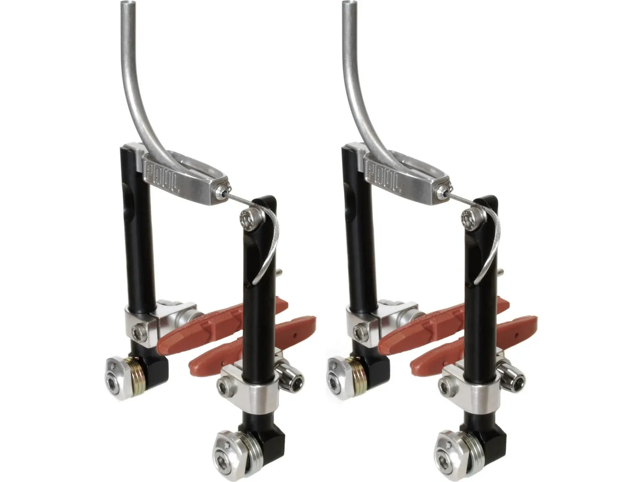 Paul Component Motolite V-Brake Long Pull v+h Set Felgenbremse, Schwarz Paul Component Motolite V-Brake Long Pull v+h Set Felgenbremse, Schwarz