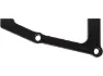 Paul Component Scheibenbremsadapter für 180 mm Scheibe, Grau
