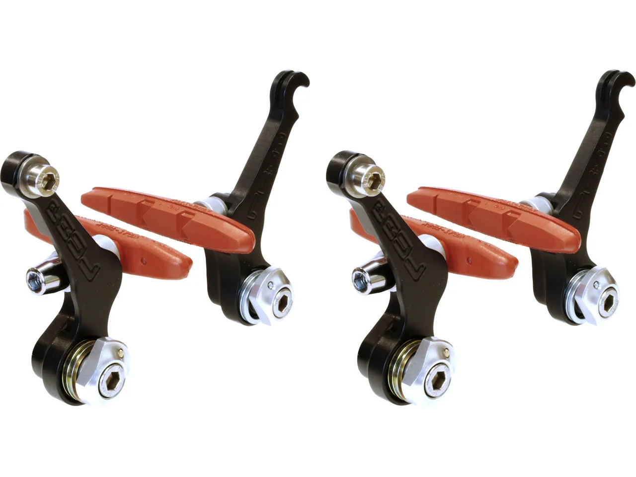 Paul Component Touring Cantilever Short Pull v+h Set Felgenbremse, Schwarz Paul Component Touring Cantilever Short Pull v+h Set Felgenbremse, Schwarz
