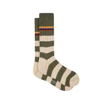 Paul Smith Fleck Stripped Ribbed Socken