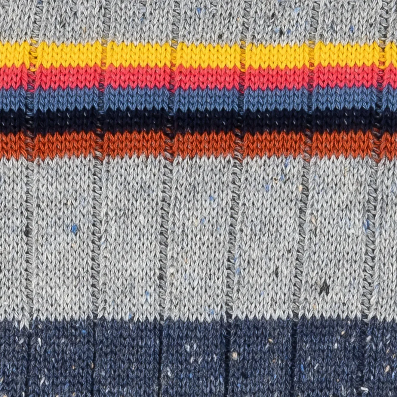 Paul Smith Fleck Stripped Ribbed Socken