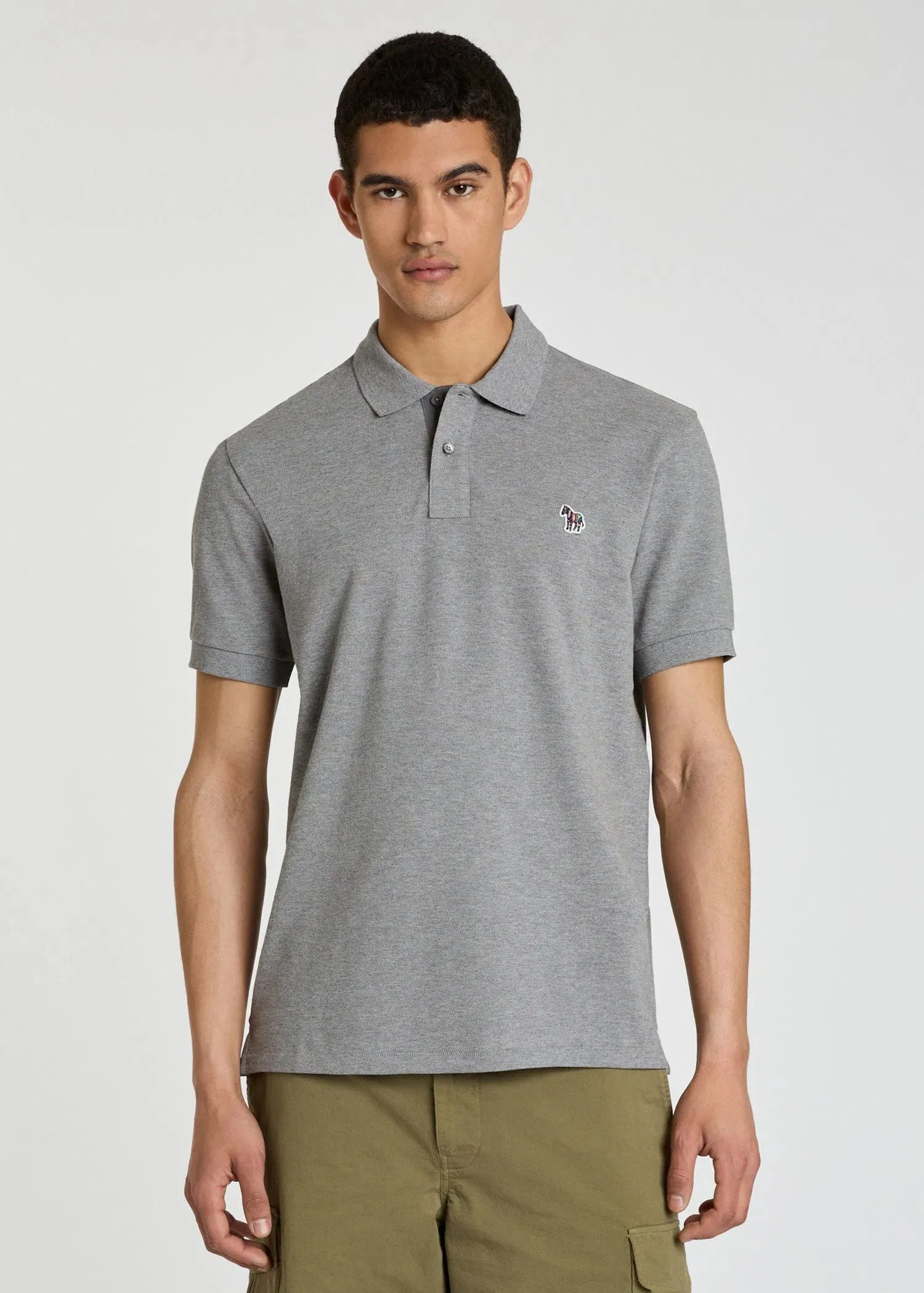Paul Smith Poloshirt Reg Fit SS Zebra